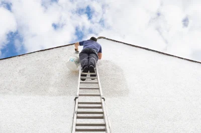 Peinture extérieure à la Barde — façades et ravalement